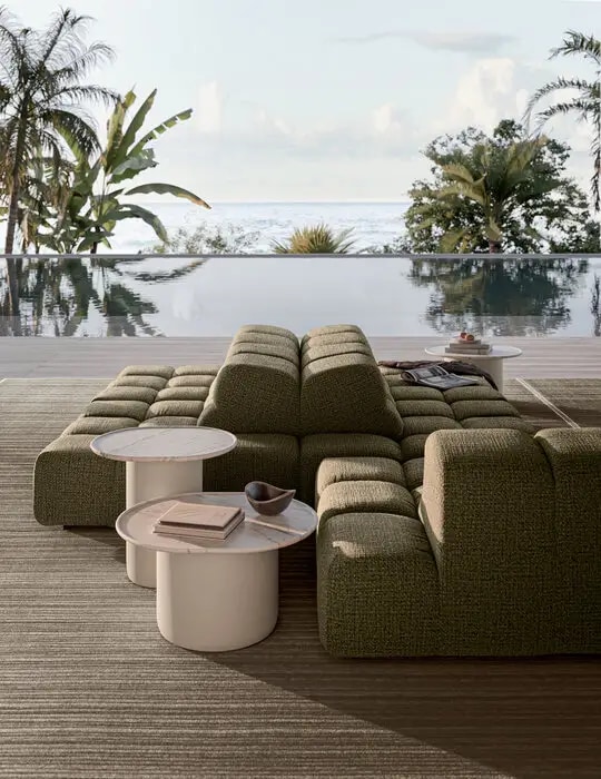 B B Italia Tufty Time 20 Outdoor Sofa