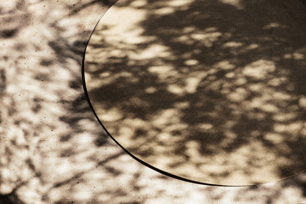 B B Italia Twist Outdoor Rug Round