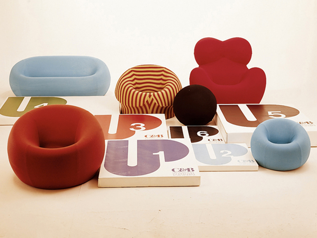 B B Italia Serie Up 4 Sofa