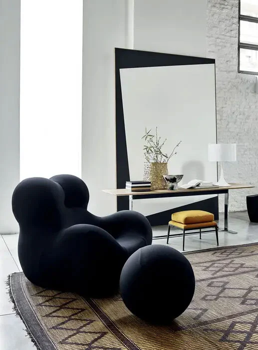B B Italia Up 56 Armchair And Pouf