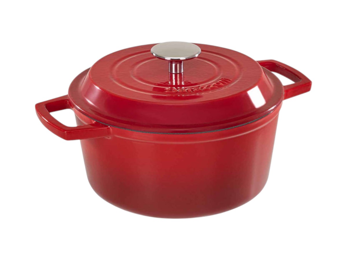 Кастрюля Barazzoni Enamelled Cast Iron, с крышкой · Ø 24 см