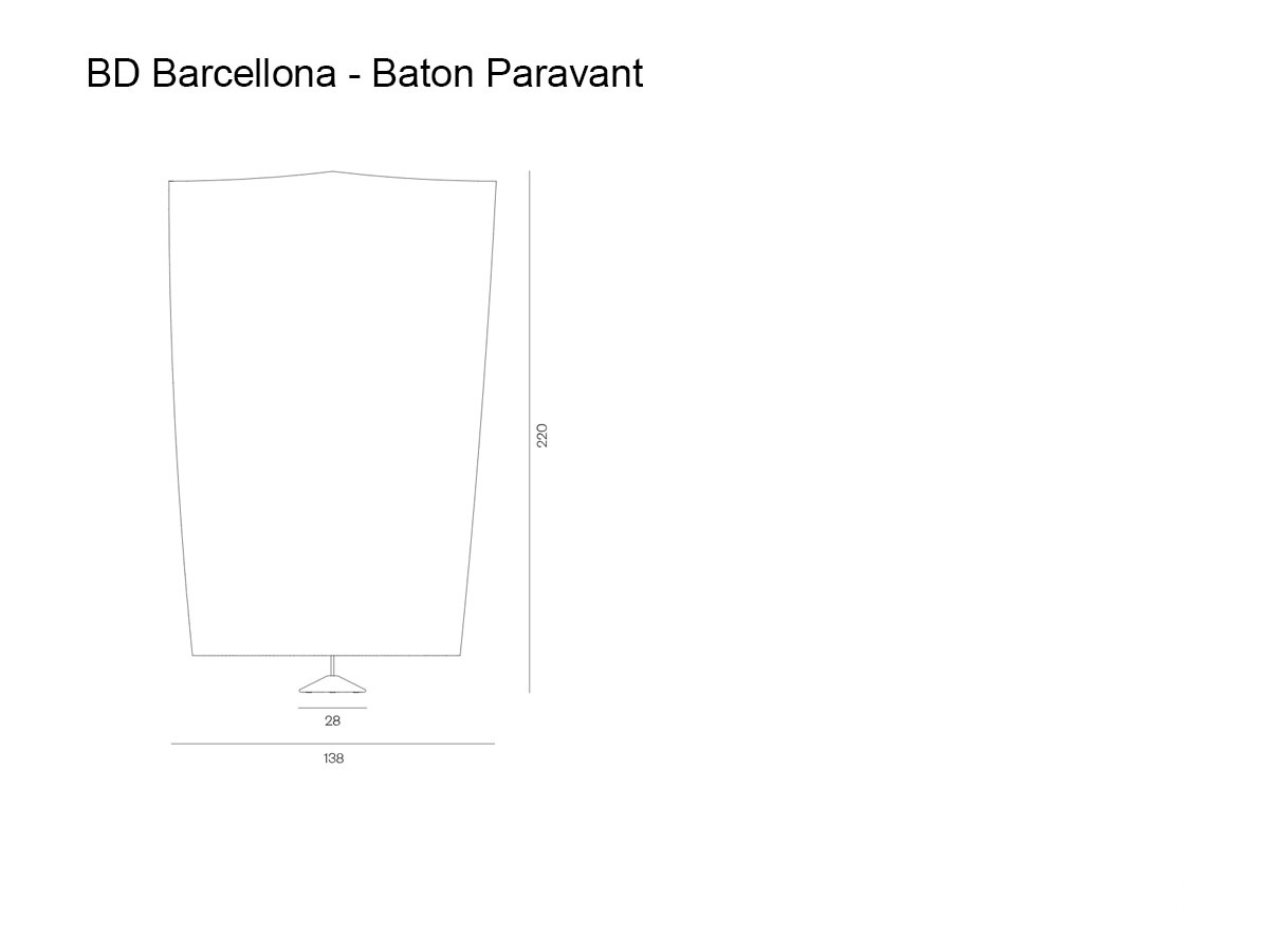 Barcelona Design Baton Paravant