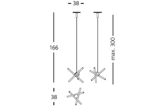 Barcelona Design Olvidada Suspension Lamp