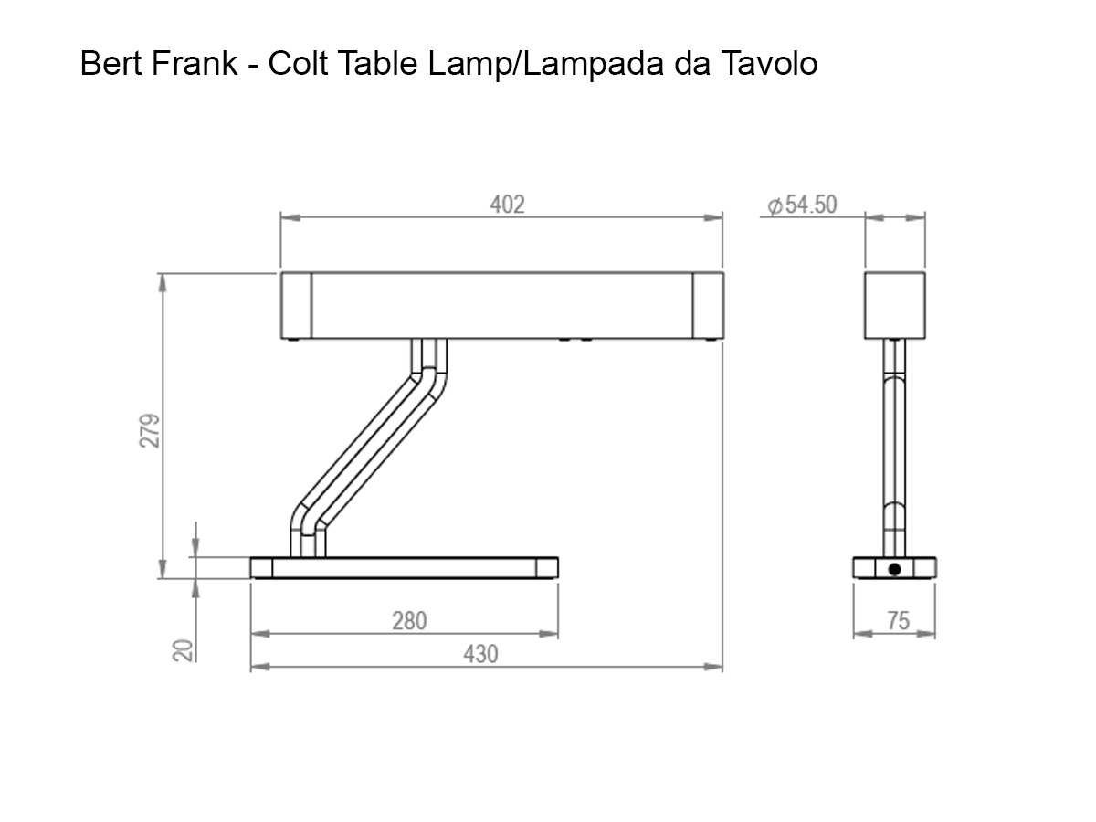 Bert Frank Colt Table Lamp