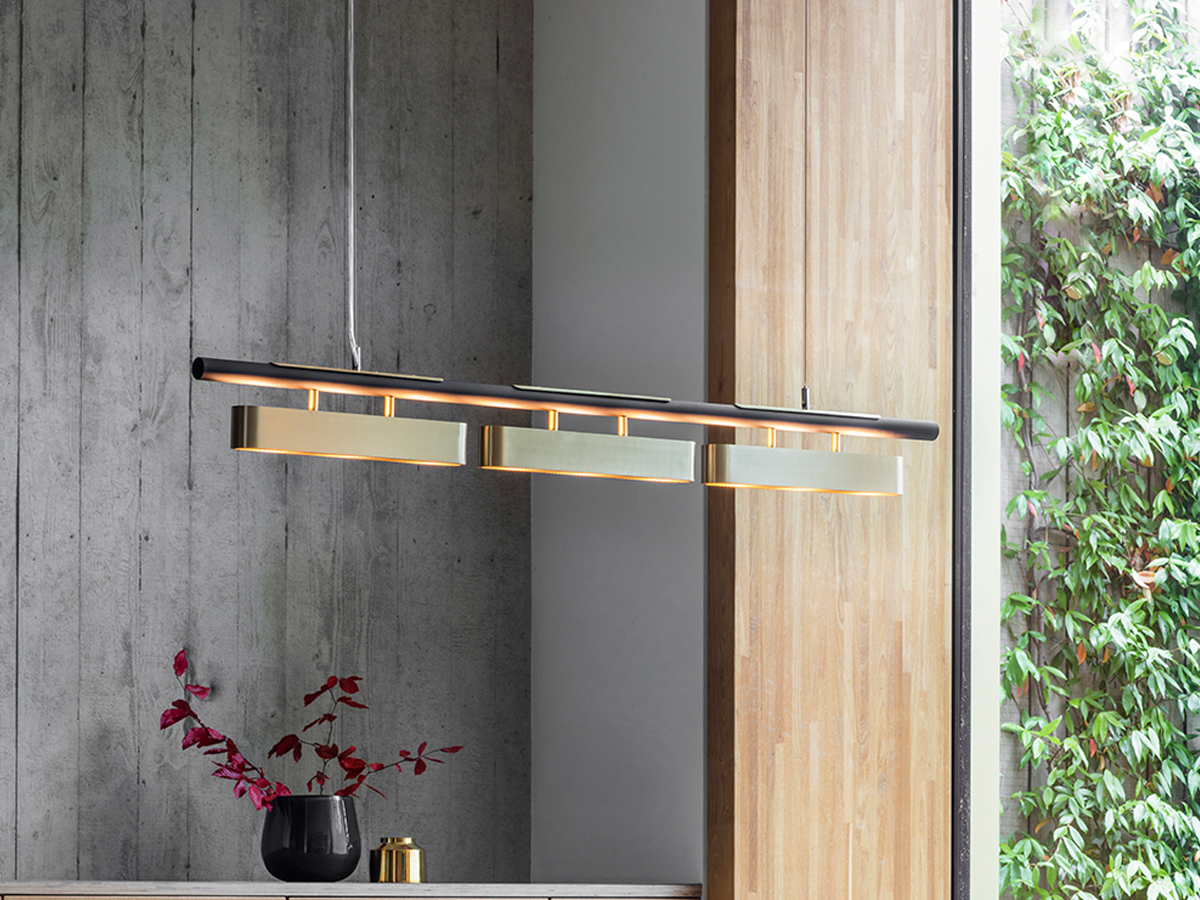 Bert Frank Colt Suspension Lamp Triple