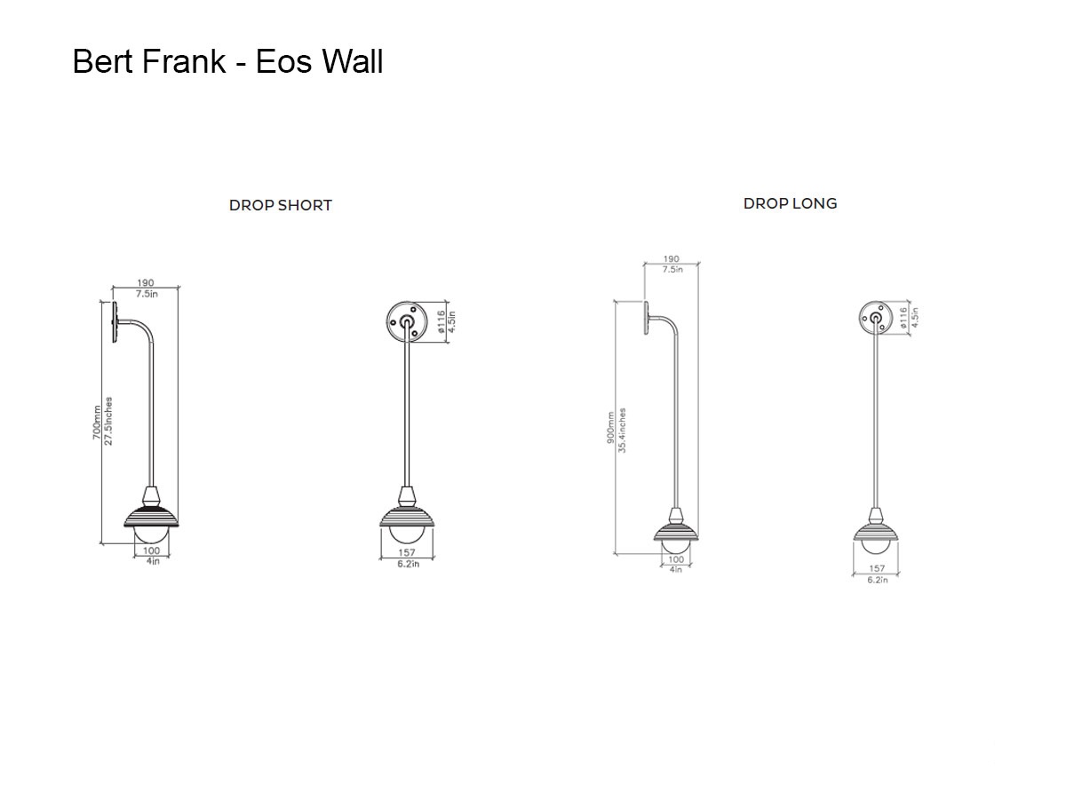 Bert Frank Eos Wall Lamp