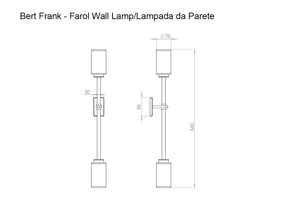Bert Frank Farol Wall Lamp