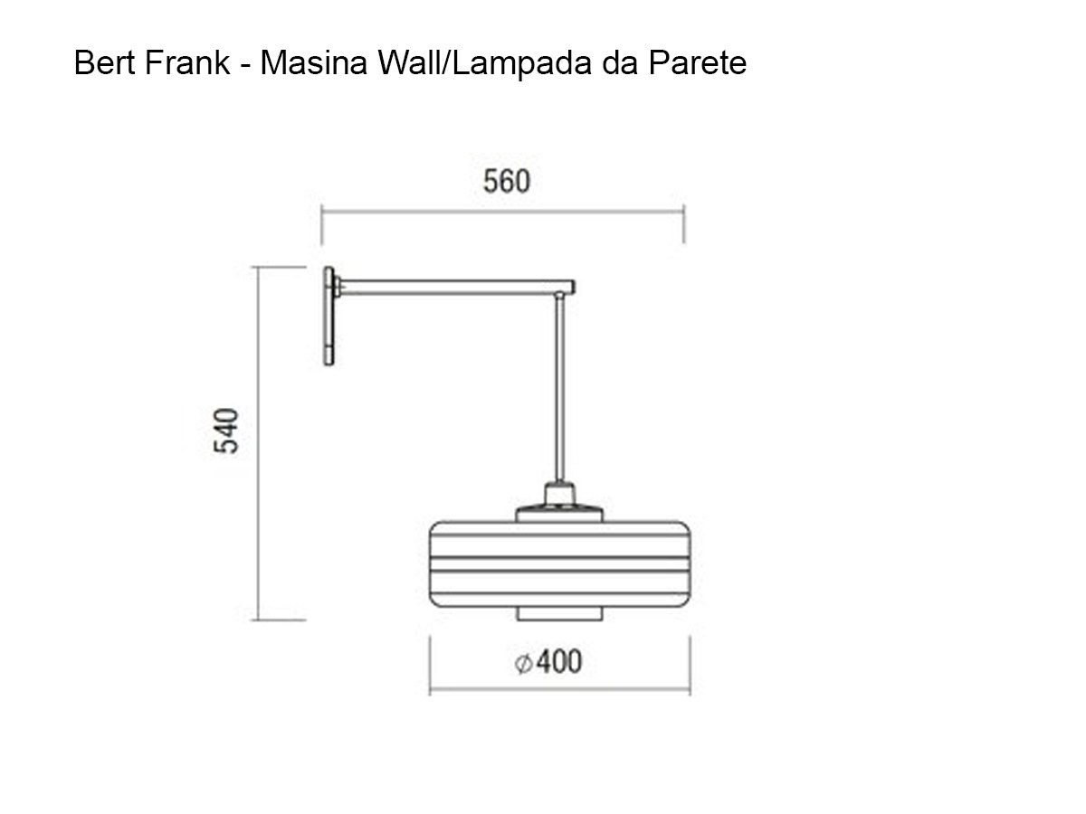 Bert Frank Masina Wall Lamp