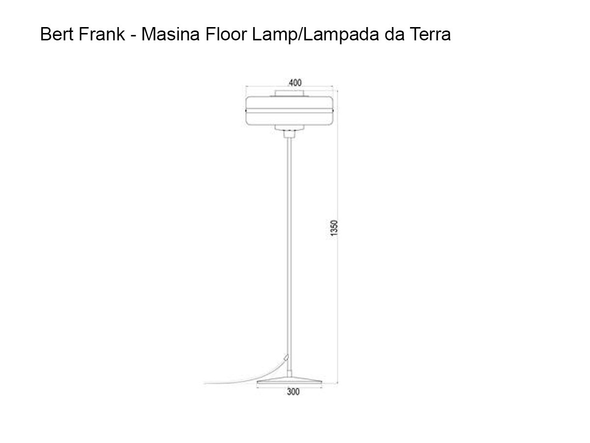 Bert Frank Masina Floor Lamp