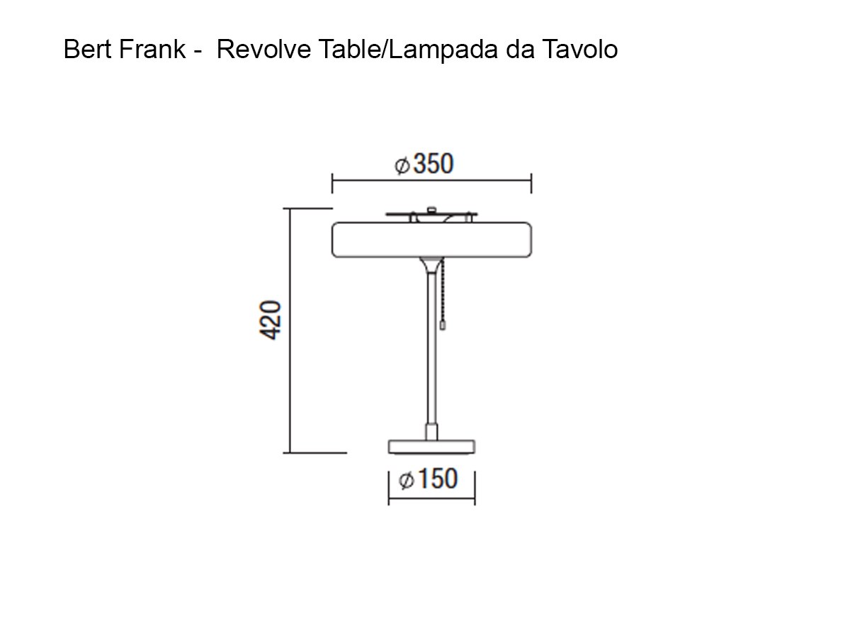 Bert Frank Revolve Table Lamp