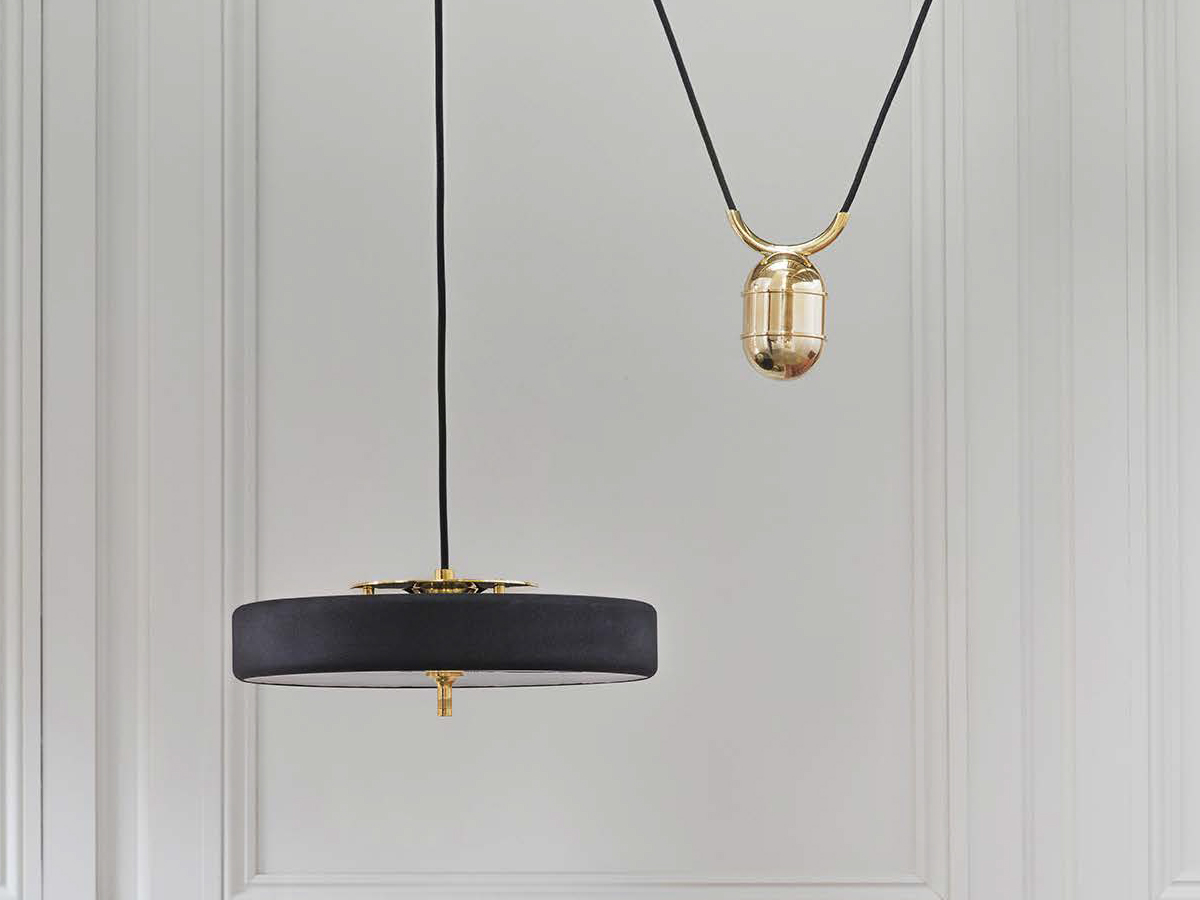 Bert Frank Revolve Rise And Fall Suspension Lamp