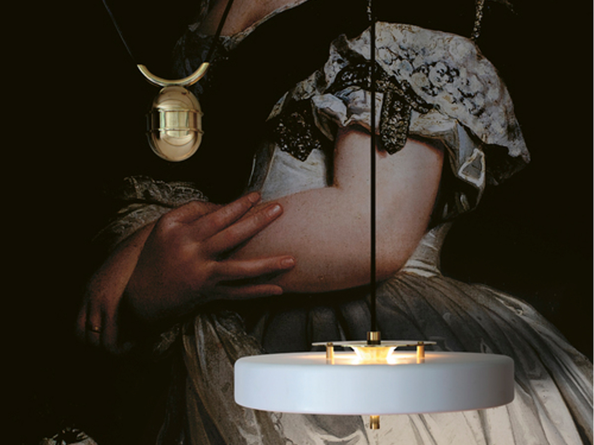 Bert Frank Revolve Rise And Fall Suspension Lamp