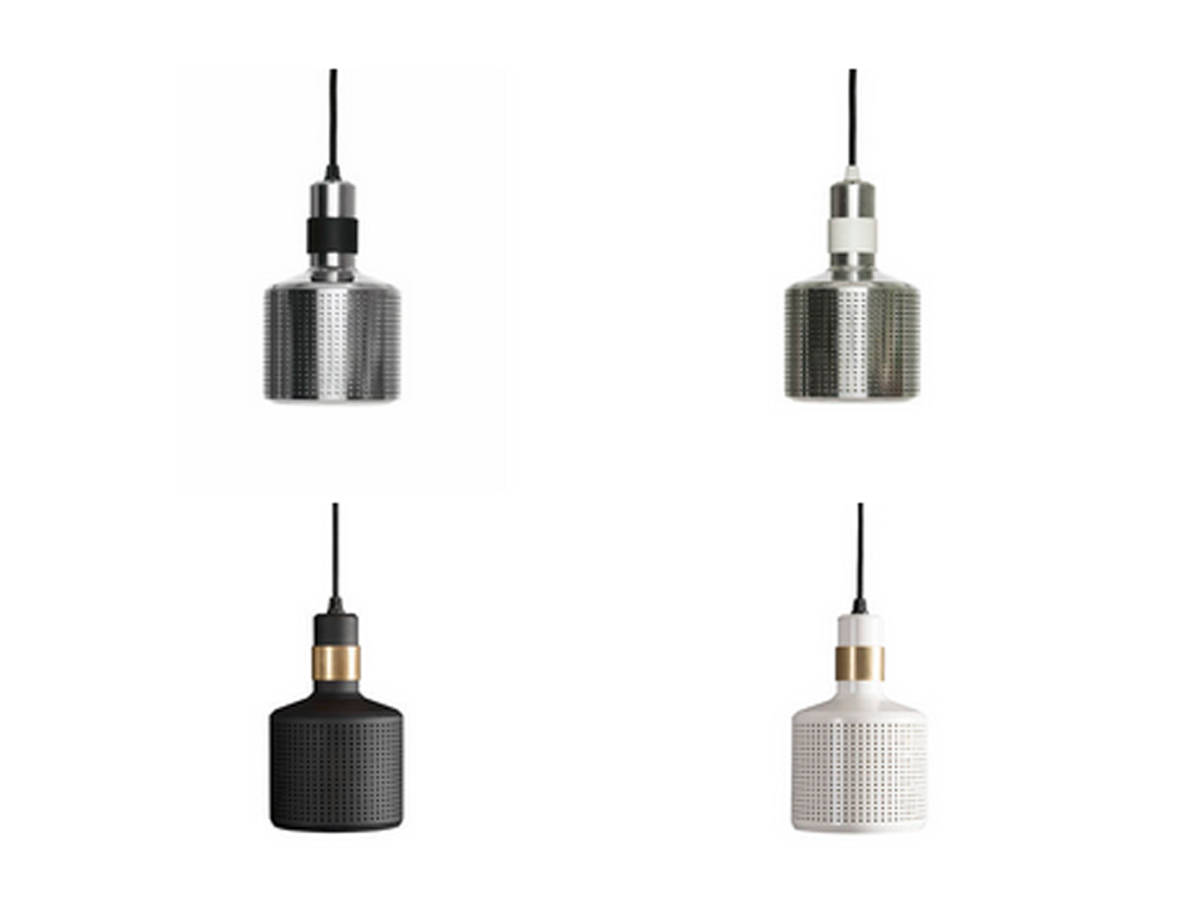 Bert Frank Riddle 3 Cluster Suspension Lamp