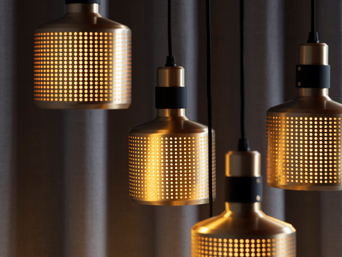 Bert Frank Riddle 3 Cluster Suspension Lamp