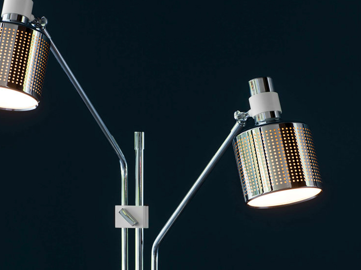 Bert Frank Riddle Double Floor Lamp