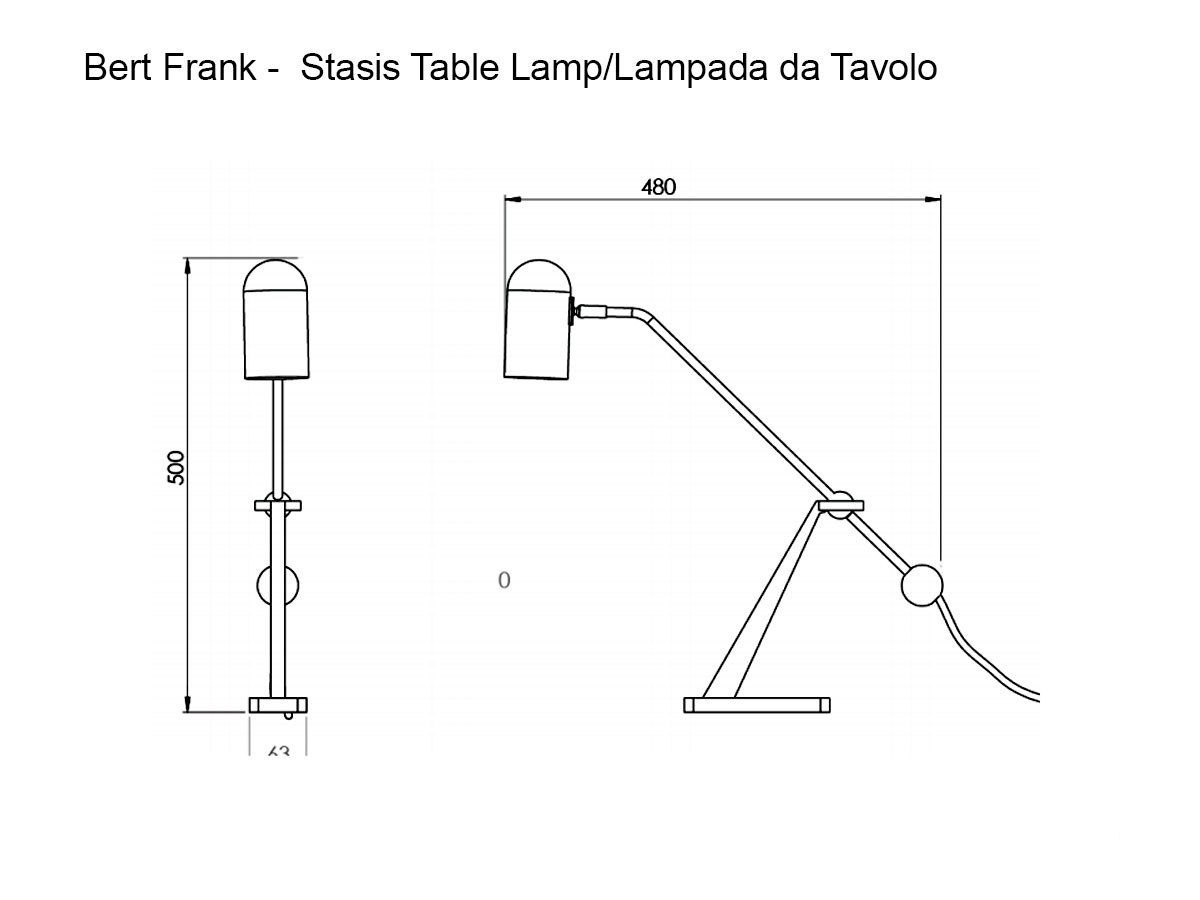 Bert Frank Stasis Table Lamp
