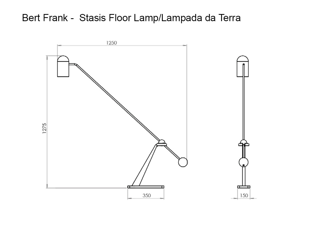 Bert Frank Stasis Floor Lamp