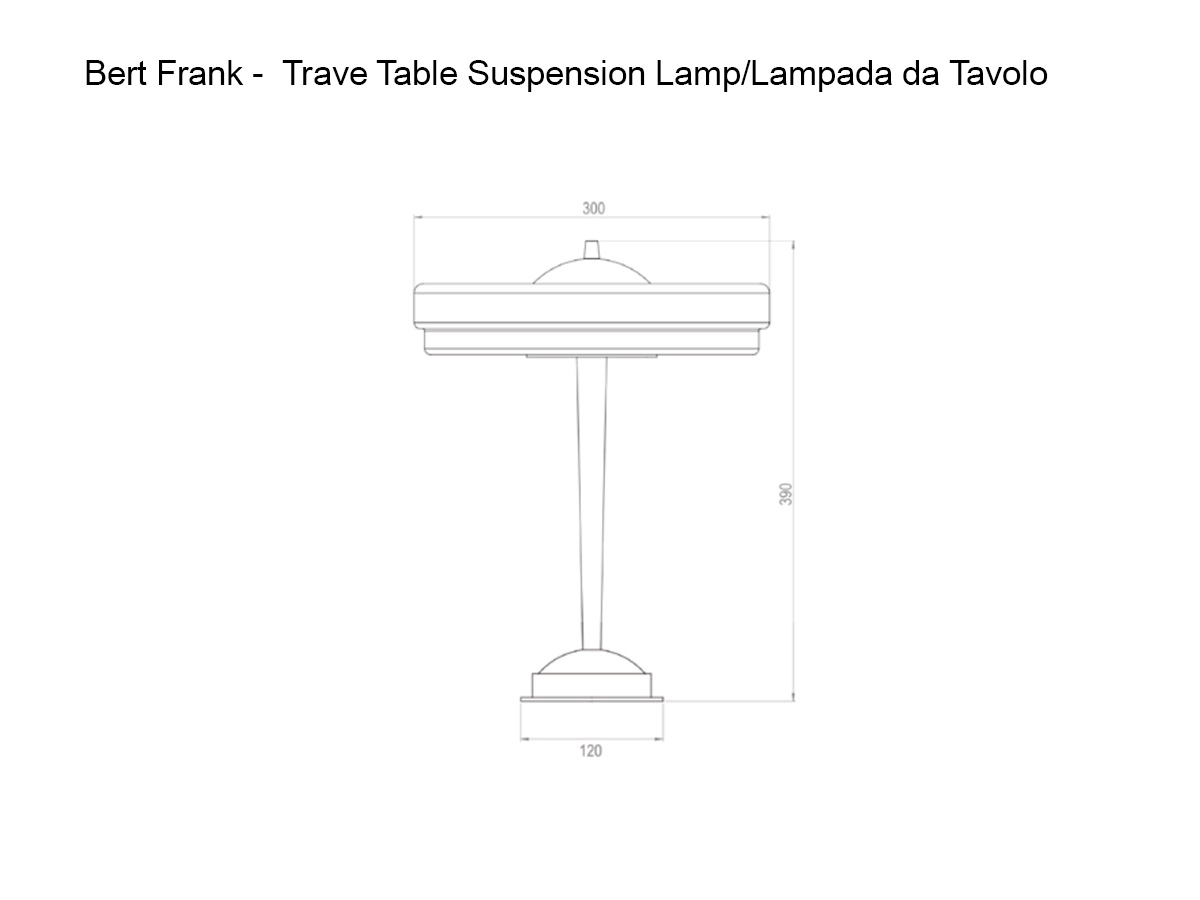 Bert Frank Trave Table Lamp