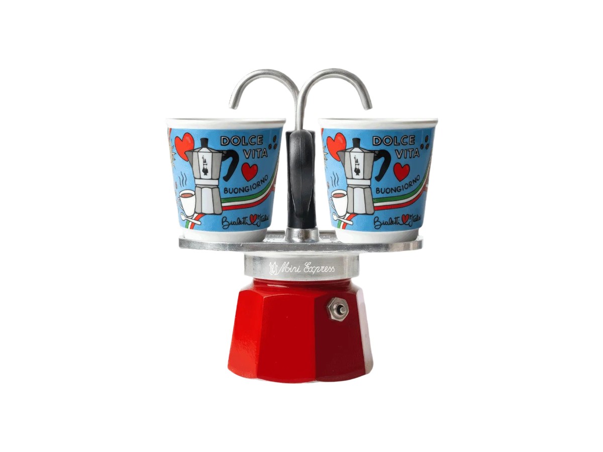 Кофейник Bialetti Ciao Italia Mini Express, 2 чашки