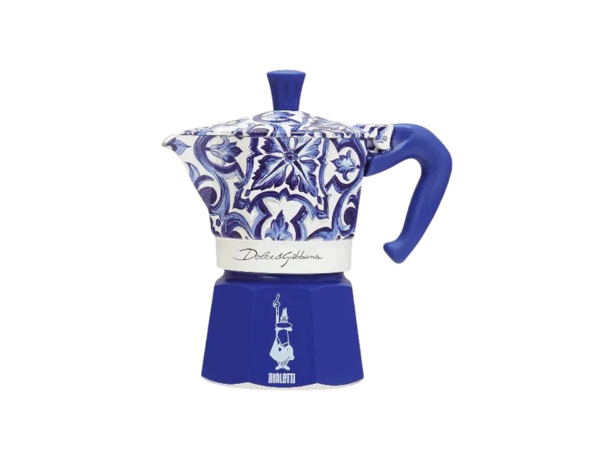 Кофейник Bialetti Moka Express Blu Mediterraneo