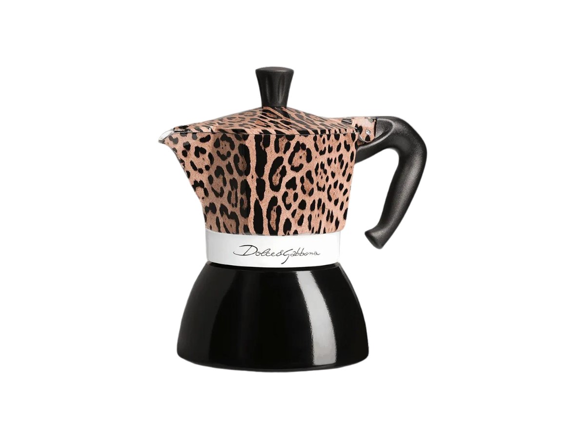 Кофейник Bialetti Moka Induction Leopardo
