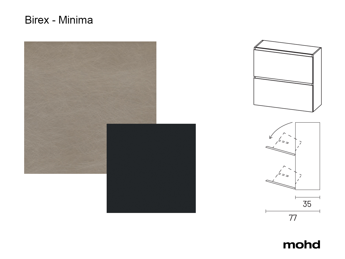 Обувница Birex Minima, L 90