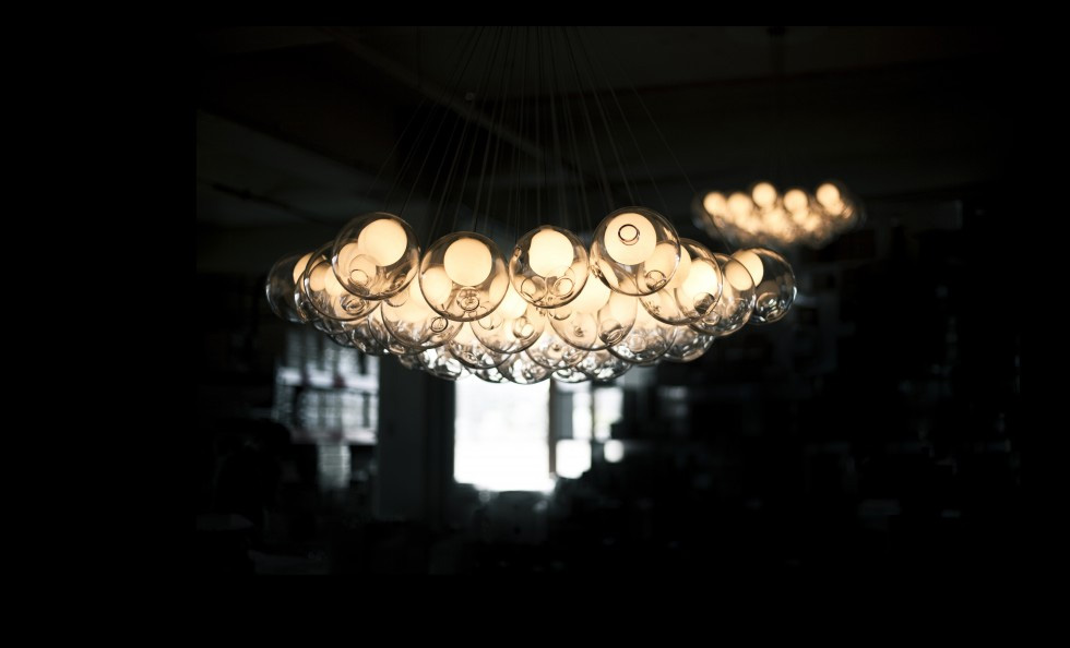 Bocci Serie 283 Suspension Lamp 3 Element Cluster