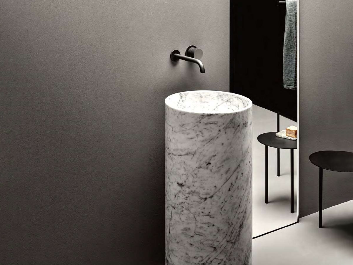 Отдельностоящая раковина Boffi PH Stone, на колонне