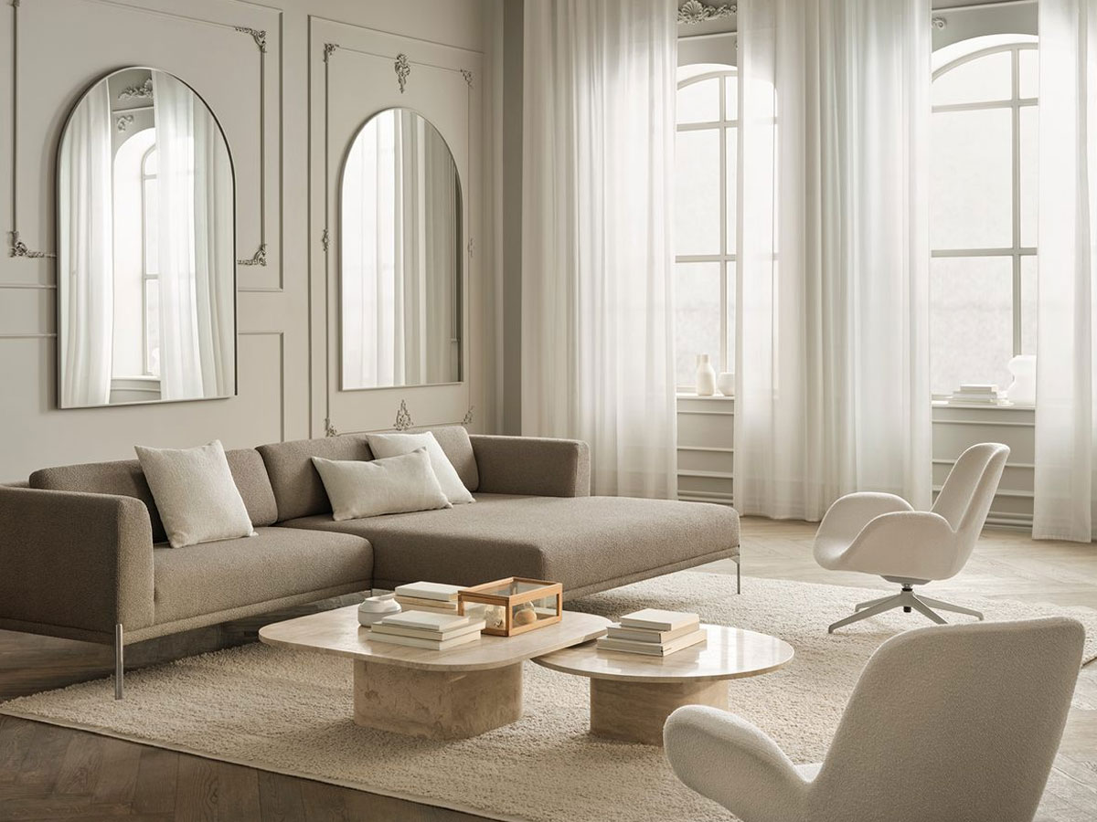 Bolia Seed Armchair Aluminium Legs