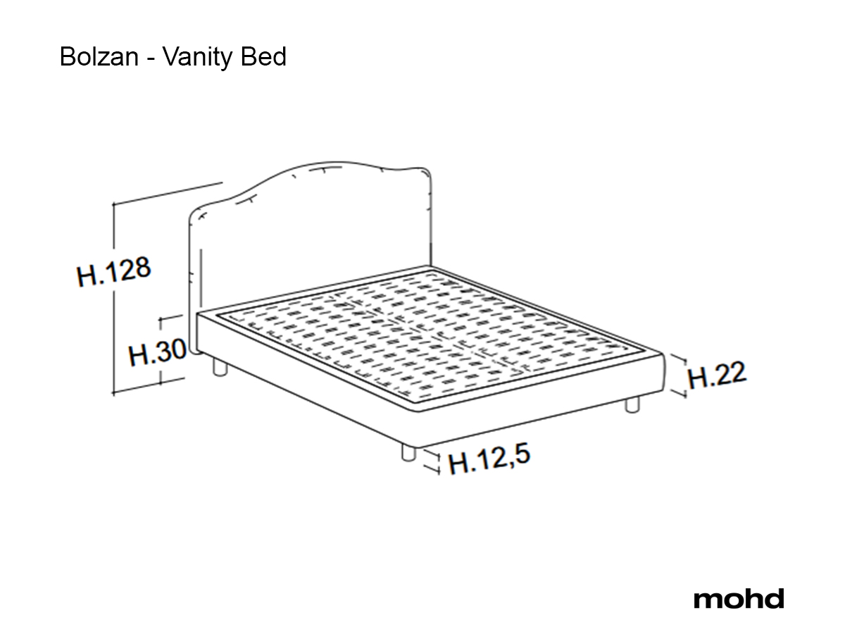 Кровать Bolzan Vanity