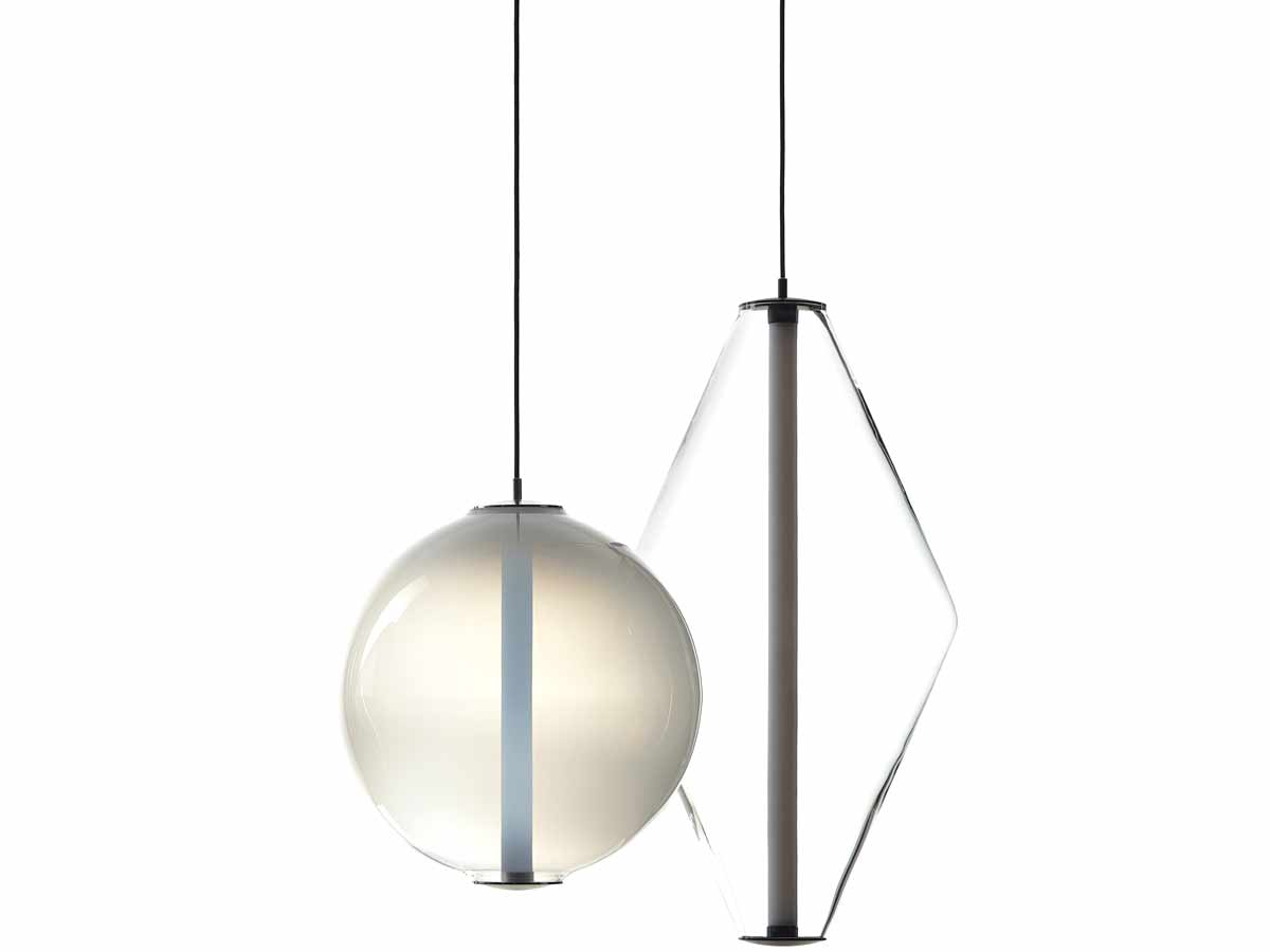 Bomma Buoy Collection Double Cone Suspension Lamp
