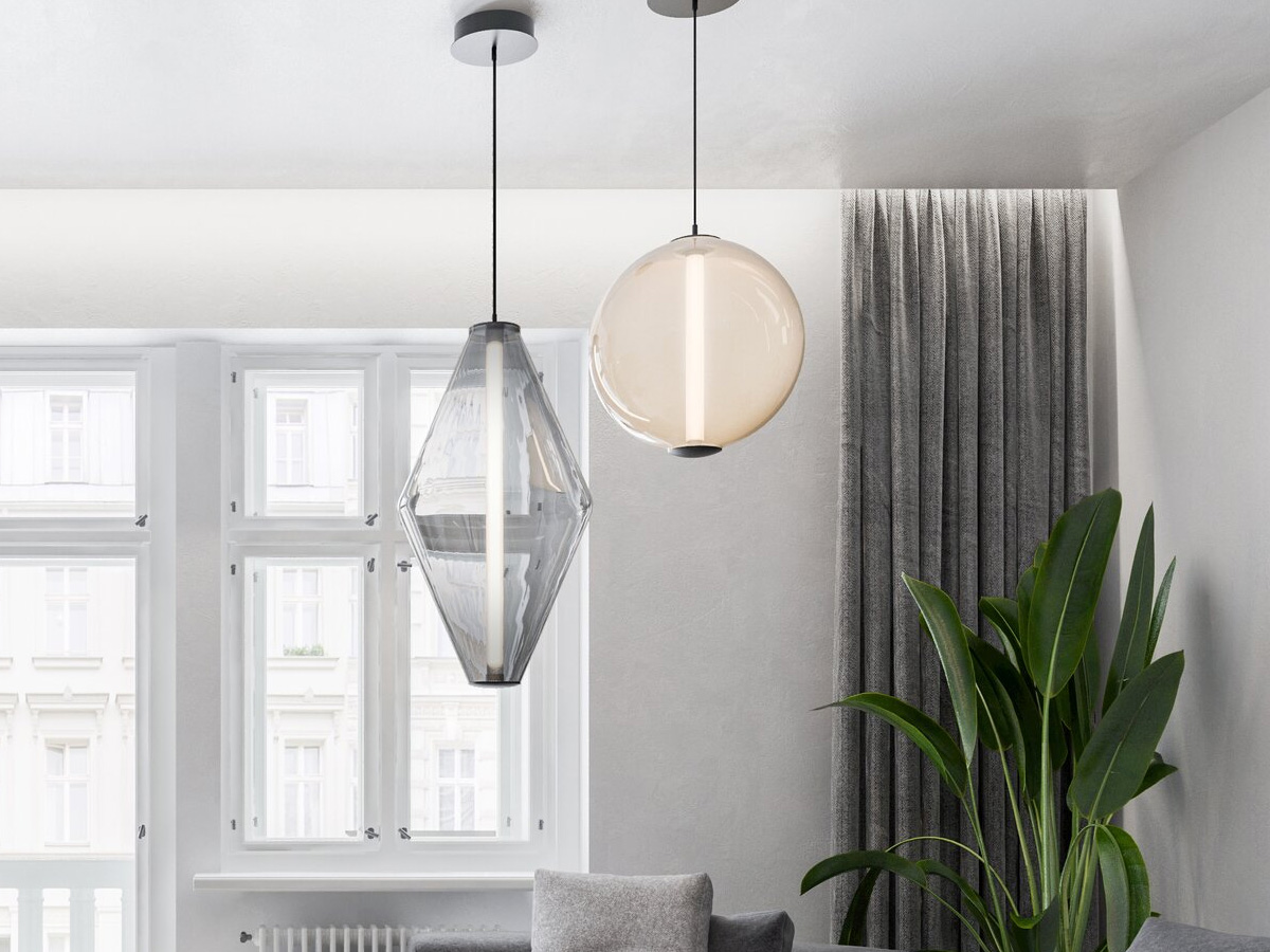 Bomma Buoy Collection Double Cone Suspension Lamp