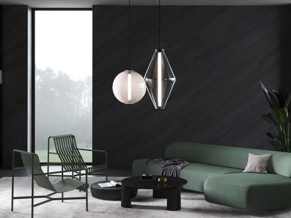 Bomma Buoy Collection Double Cone Suspension Lamp