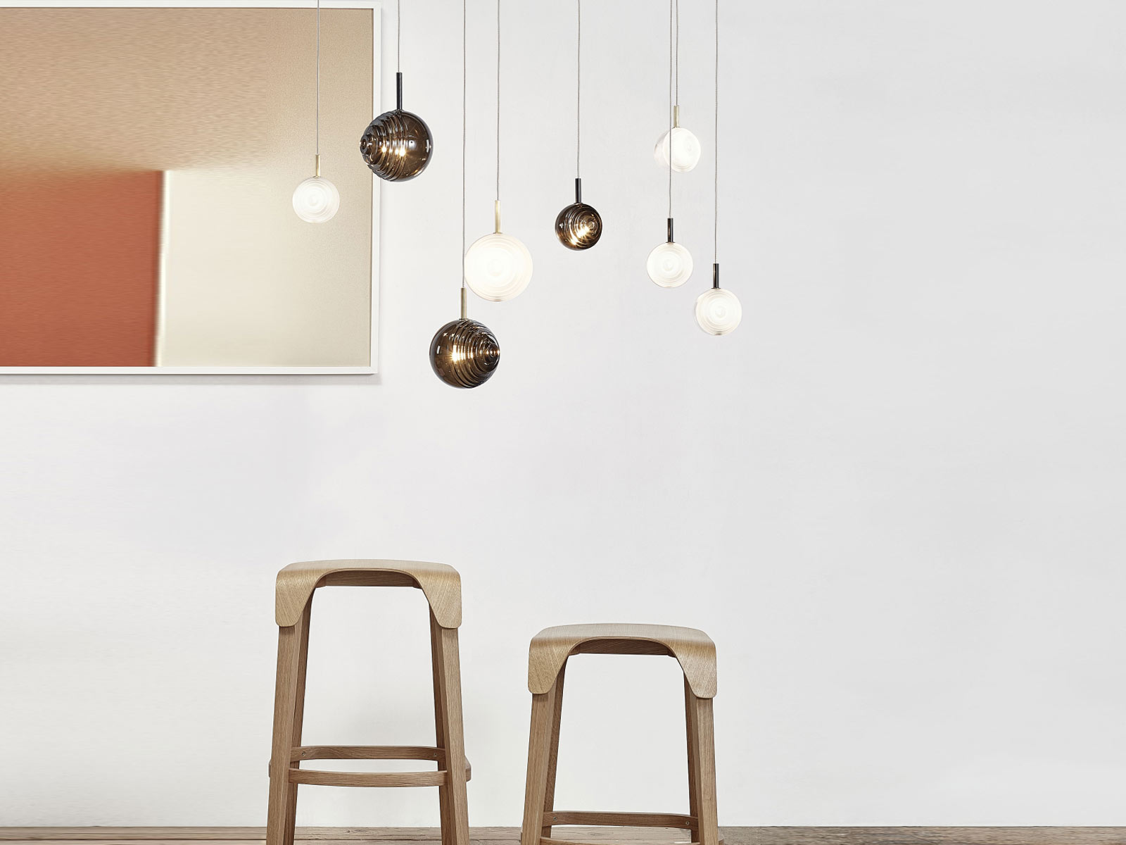 Bomma Dark And Bright Chandelier X12 Suspension Lamp