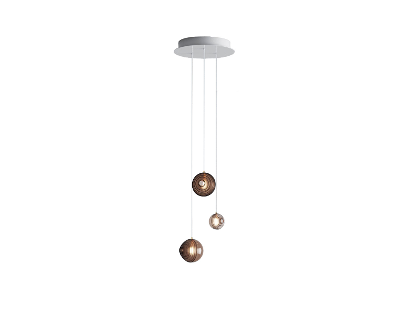 Bomma Dark Star Chandelier X3 Suspension Lamp