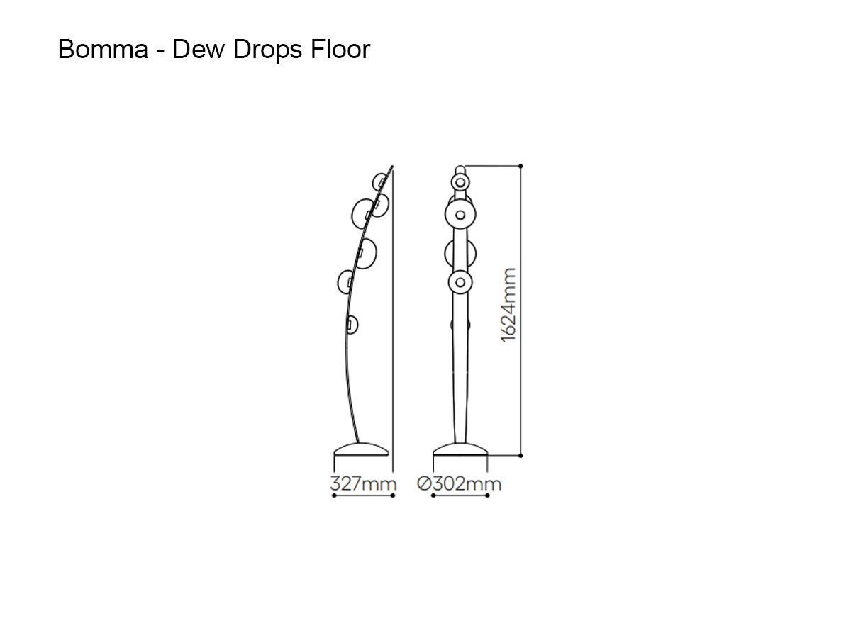 Bomma Dew Drops Floor Lamp