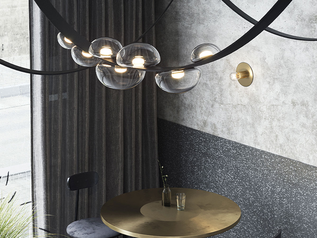 Bomma Dew Drops Vegan Suspension Lamp