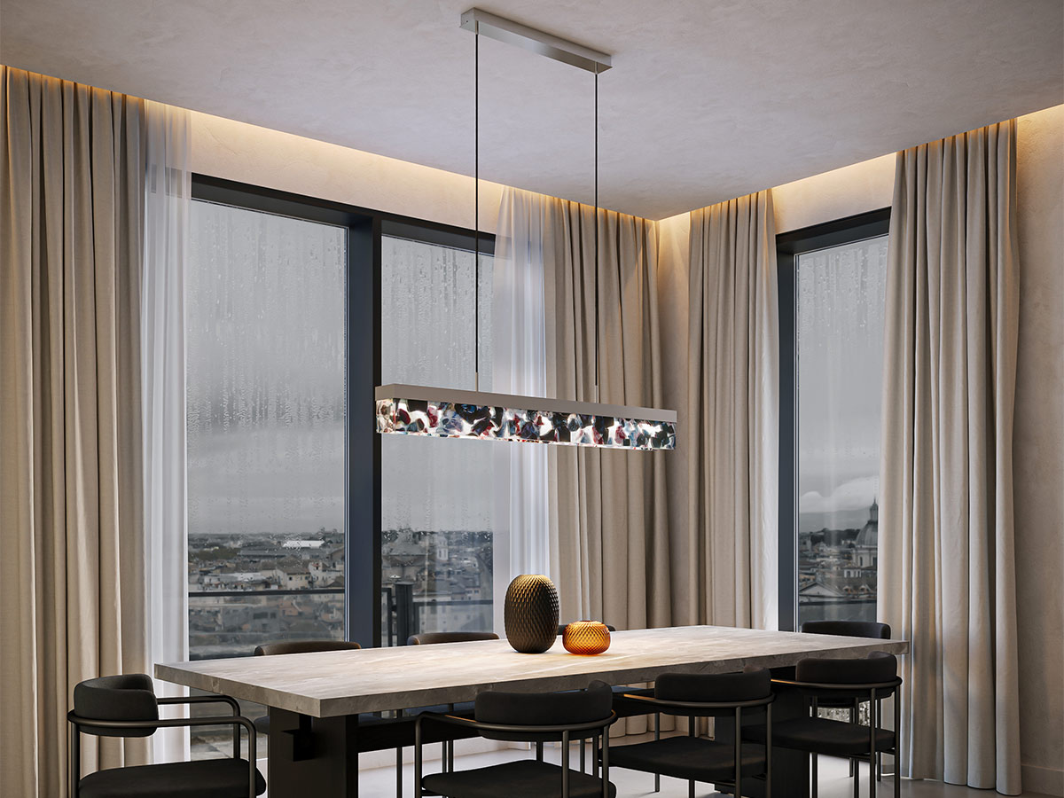 Bomma Fragment Line Suspension Lamp
