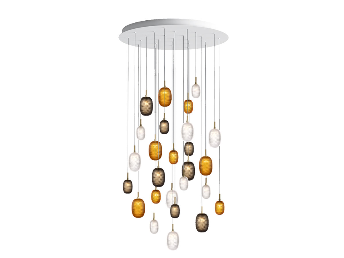 Bomma Metamorphosis 26 Pcs Round Chandelier