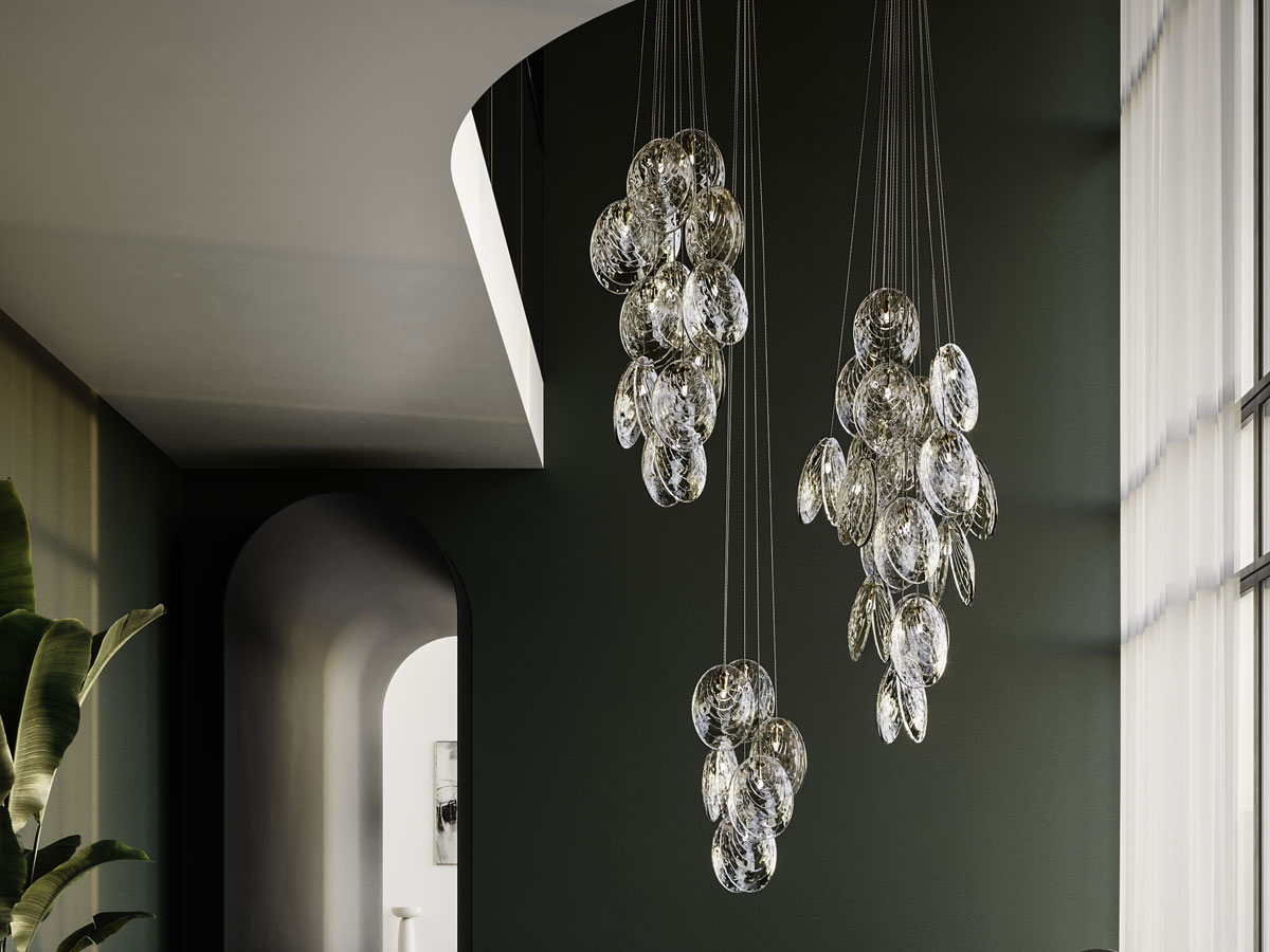 Bomma Mussels 12 Suspension Lamp