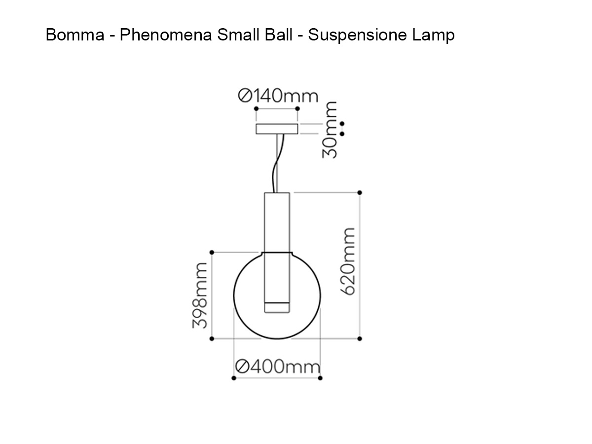 Bomma Phenomena 02 Suspension Lamp
