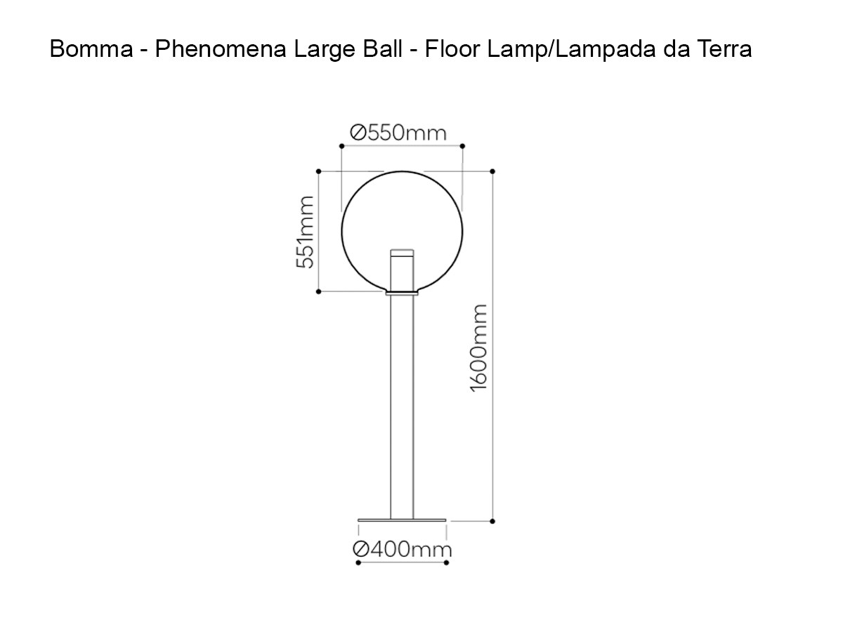 Bomma Phenomena High Floor Lamp