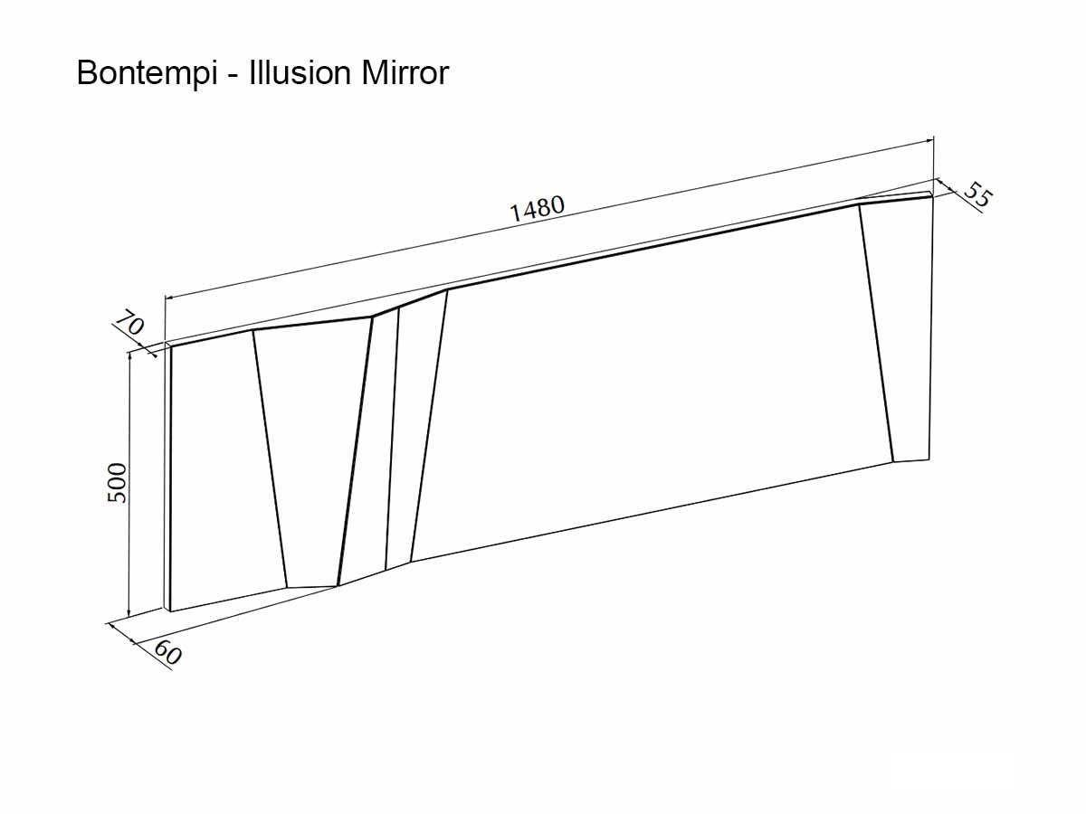Bontempi Illusion Mirror