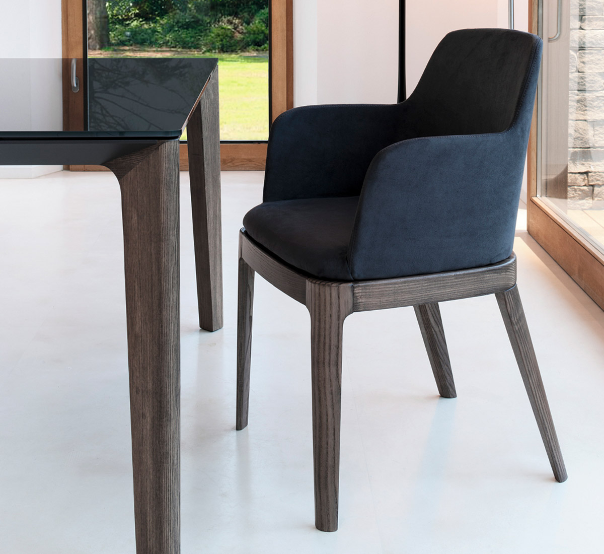 Bontempi Margot Dining Armchair Wood