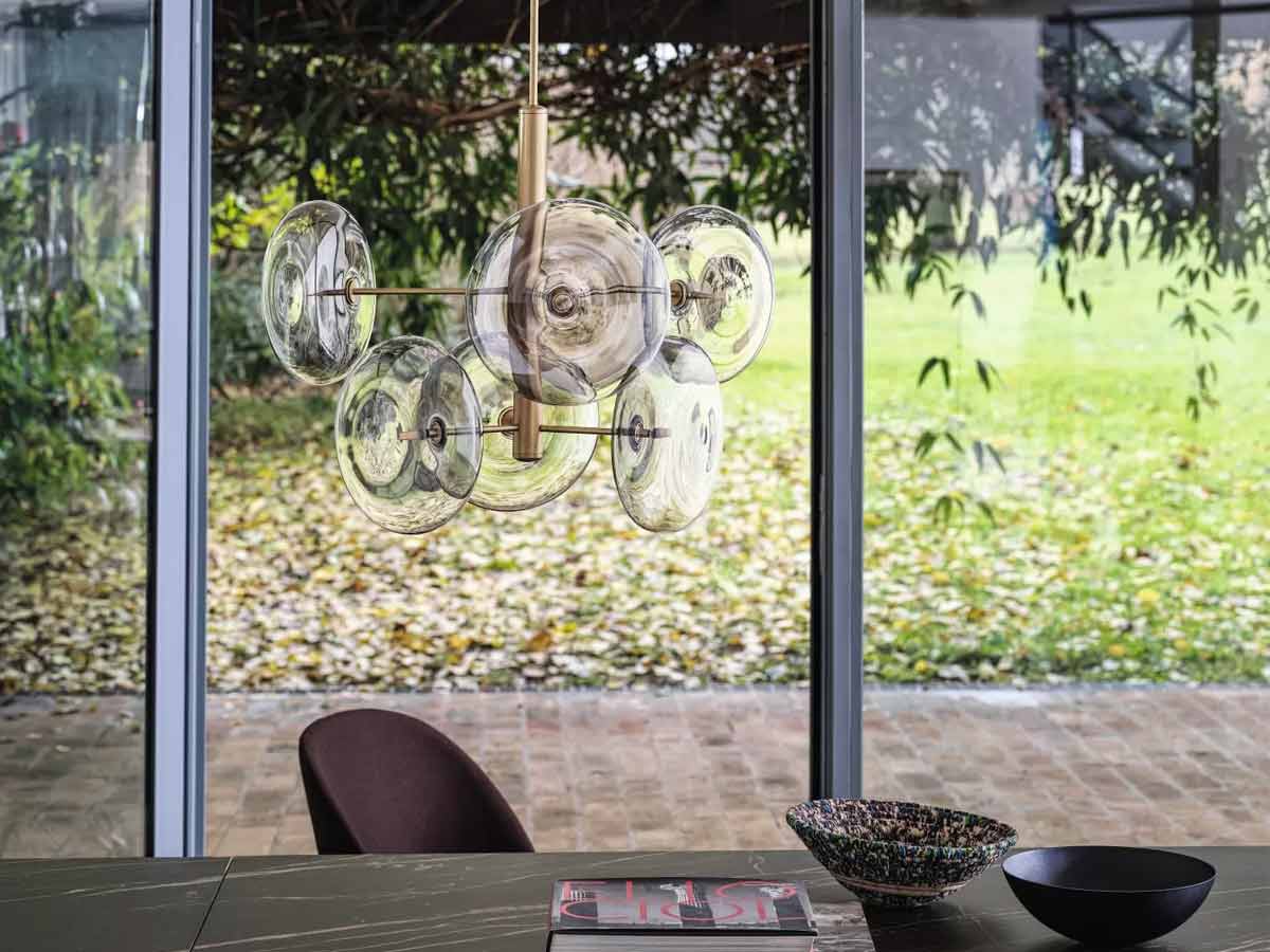 Bontempi Spark 6 Suspension Lamp