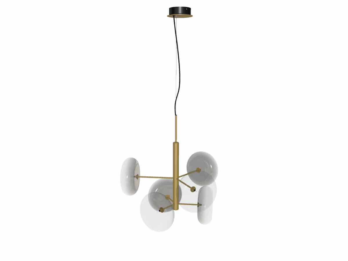 Bontempi Spark 6 Suspension Lamp