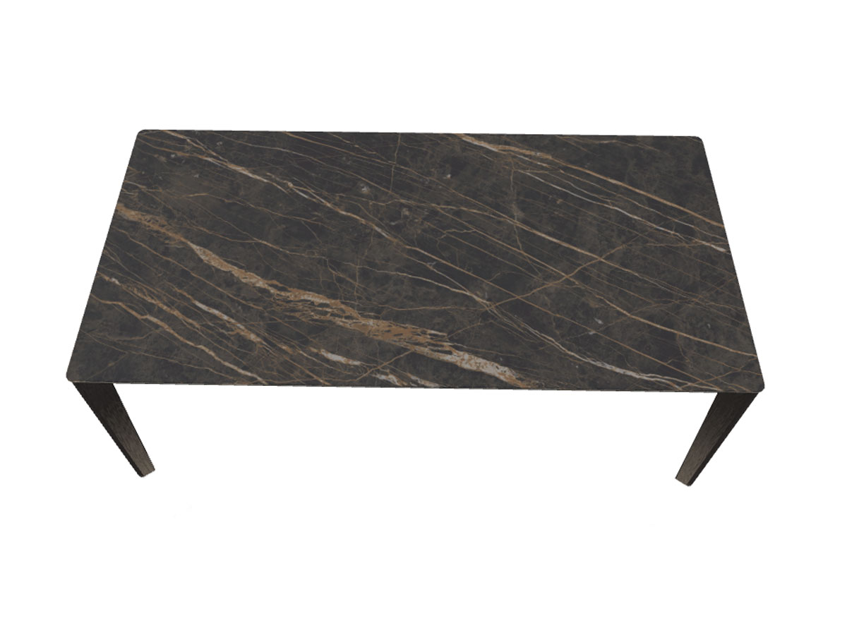 Bontempi Versus Table L 200 Cm Noir Desir Glossy