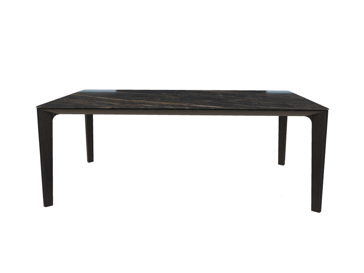Bontempi Versus Table L 200 Cm Noir Desir Glossy