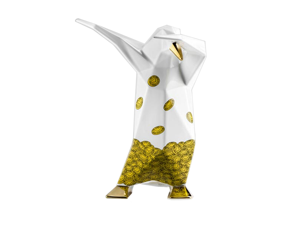 Bosa Happy Dab Penguin Sculpture