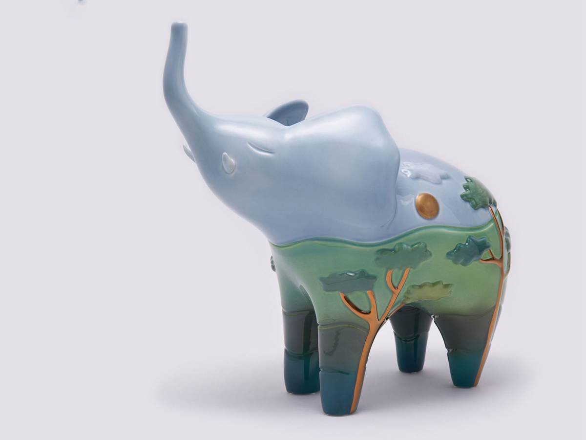 Bosa Surus Elephant Sculpture